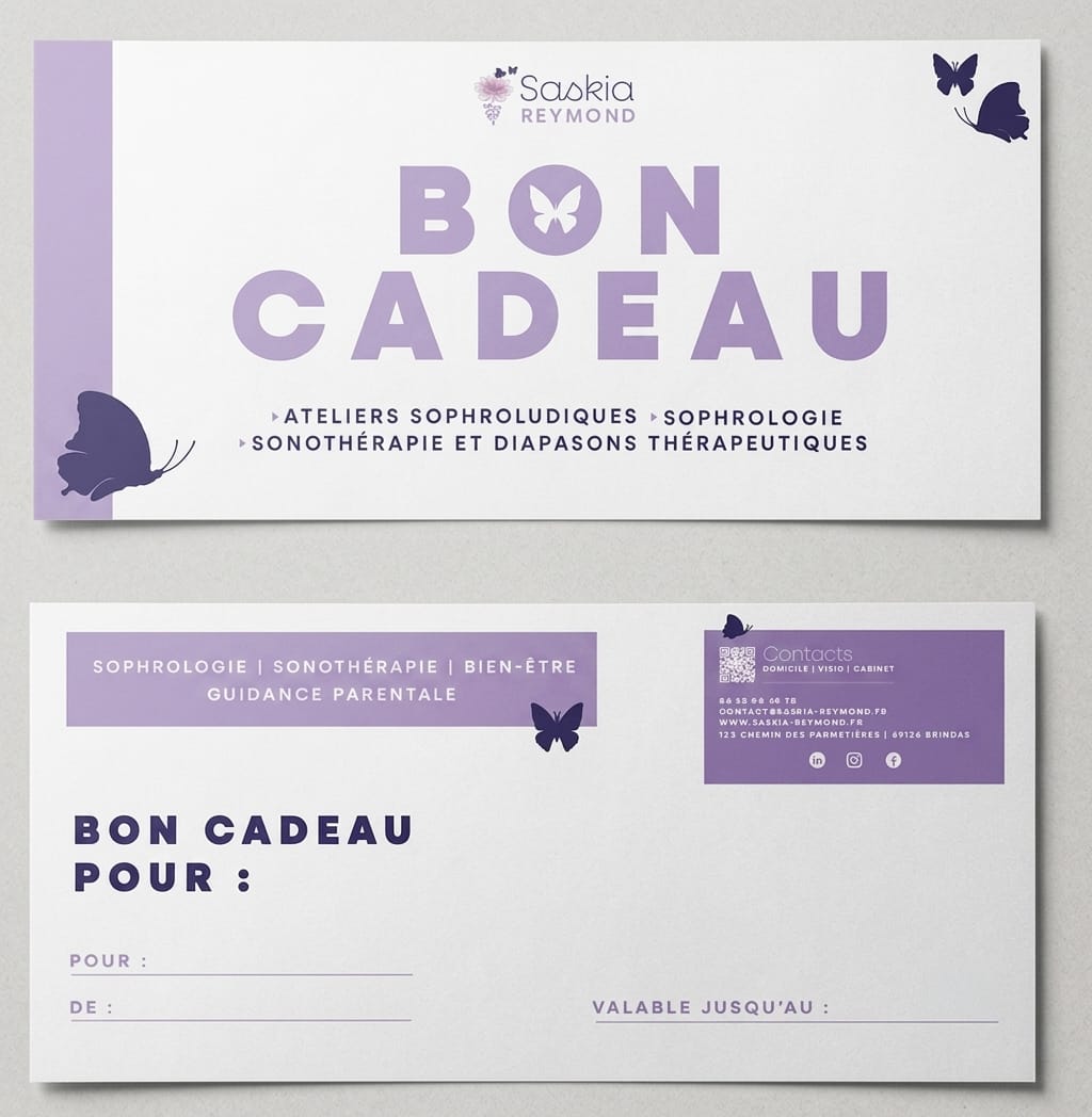 Bon cadeau Saskia Reymond